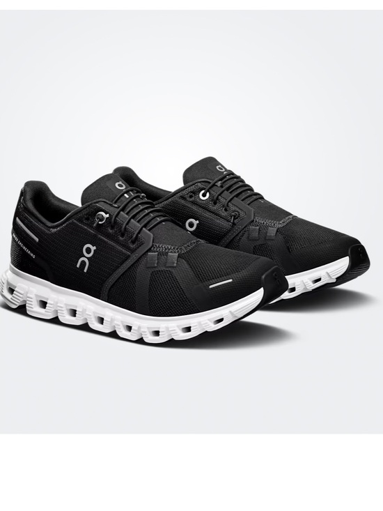 On Clouds Shoes - On Clouds Black and White/ Gray Women's Performance Runners